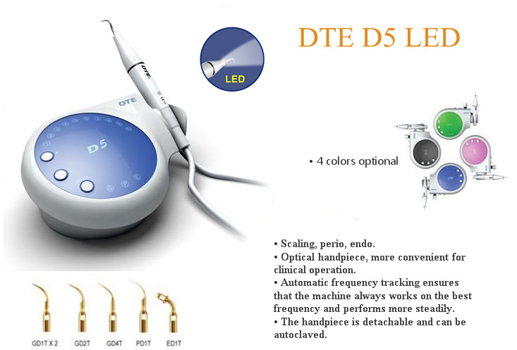 DTE D5 LED Ultrasonic Scaler with LED